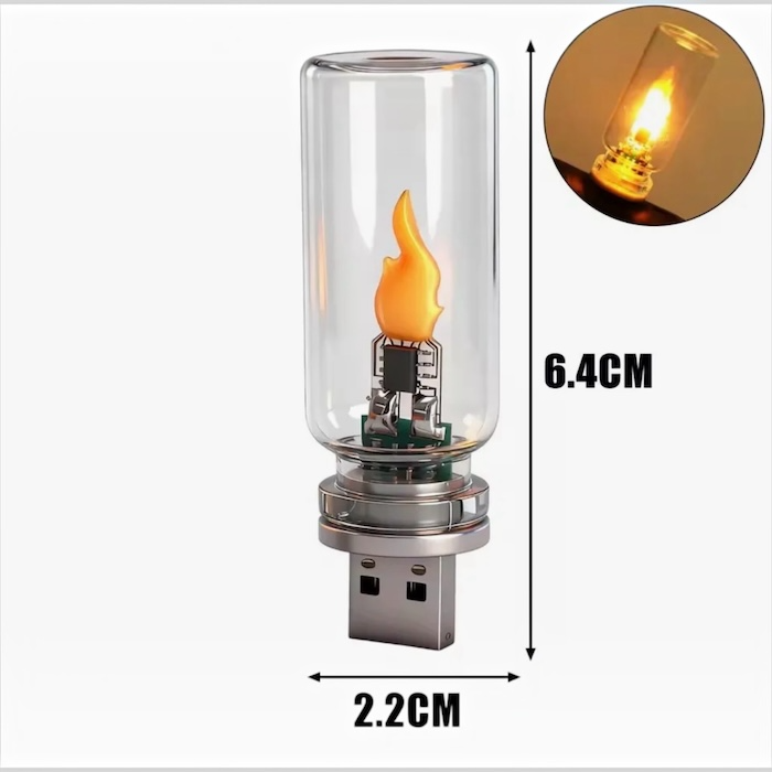 Flame Atmosphere Night Light - Image 2
